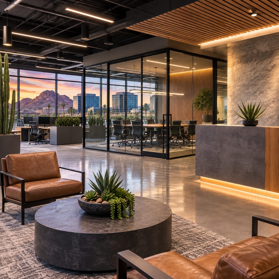 Commercial build-out in Tempe