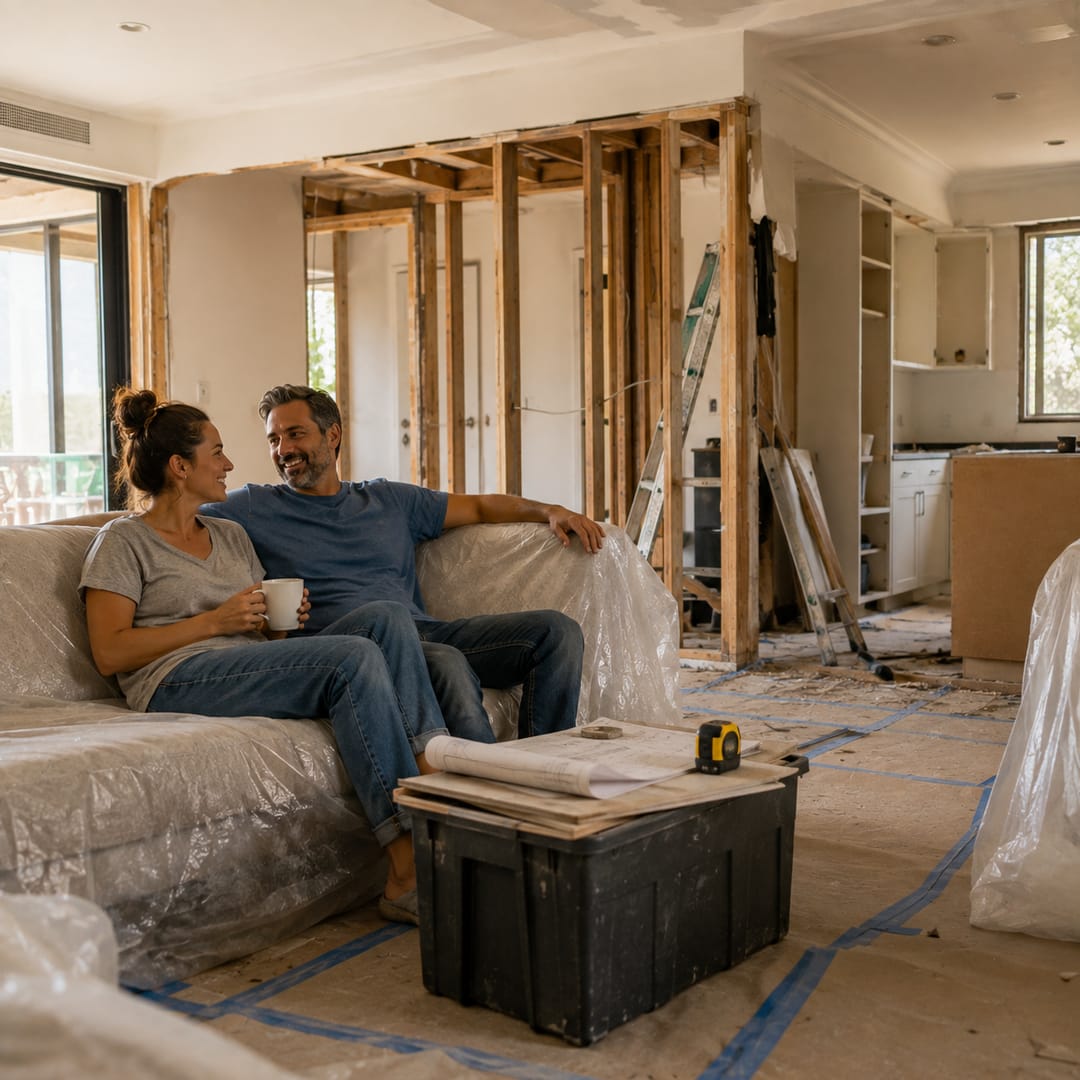 Living Through a Remodel Without Losing Your Mind